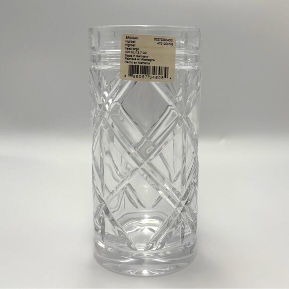 New Ralph Lauren Brogan Highball Glass Lead Crystal One Glass Made in Germany - Picture 1 of 7